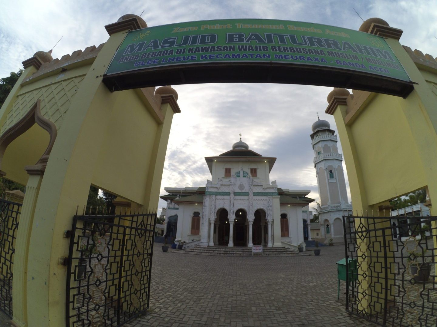 Masjid Baiturrahim, Bukti Sejarah Tsunami Aceh